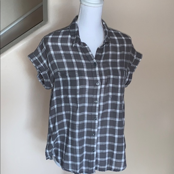 Lucky brand button up with tulip back - Picture 1 of 7